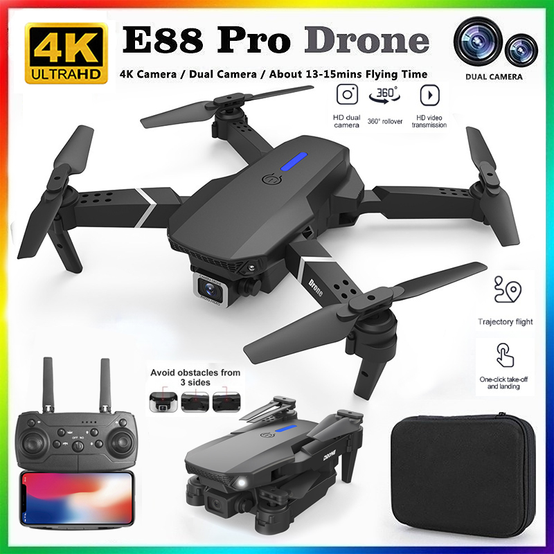 Drone Vera Rc - 2026 BARU E88 Drone Profesional HD