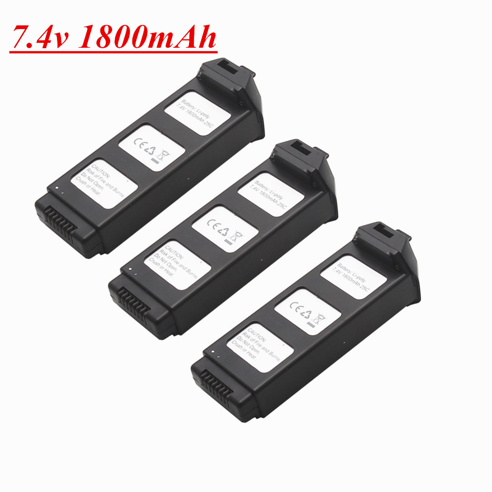 Drone Mjx Rc - Baterai LiPo 7.4V asli untuk MJX