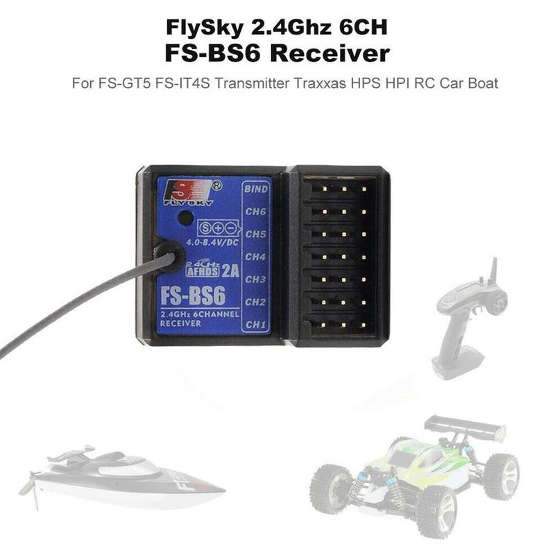 Drone Rc Controller And Receiver - Flysky penerima FS-BS6, 2.4Ghz 6CH AFHDS
