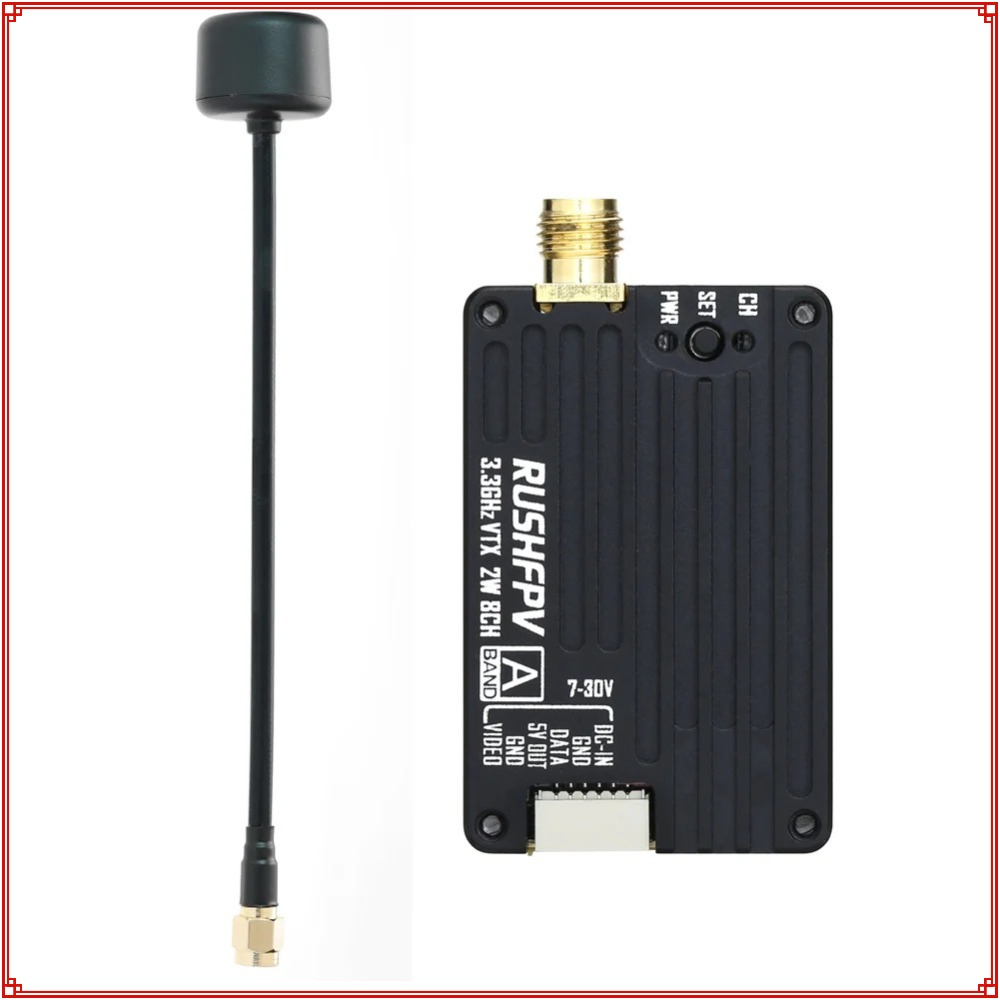 Drone Rc Transmitter And Receiver - 2026 RUSHFPV 3.3G 2W VTX Transmitter