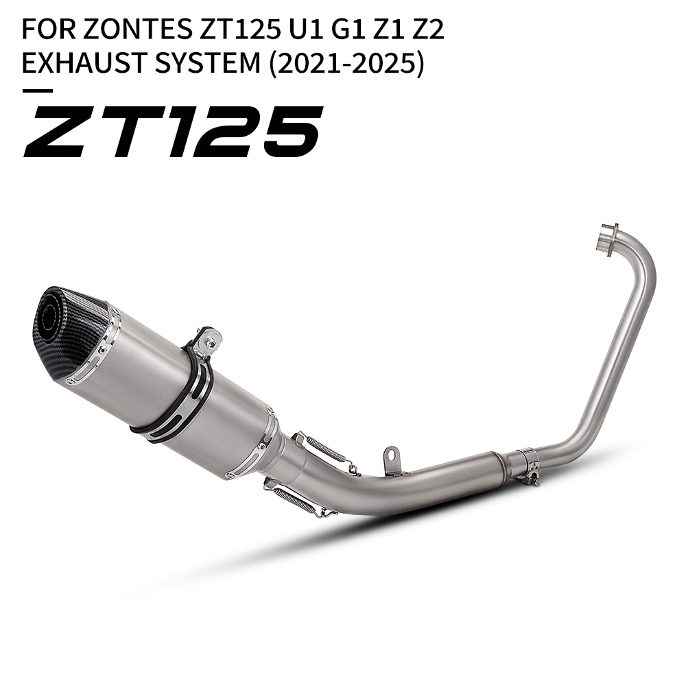 Drone Z1 - Knalpot Slip-On Untuk Zontes ZT125 U1