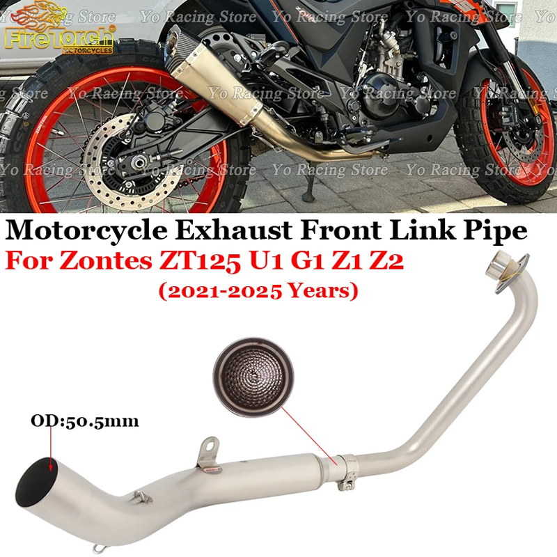 Drone Z1 - Slip-On untuk Zontes ZT125 U1 Zt125