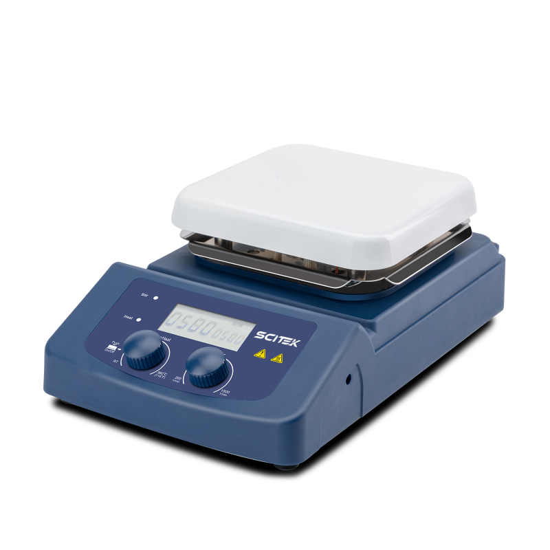 Brushless Motor - 380 ° Pengaduk Magnetik Hotplate Dengan