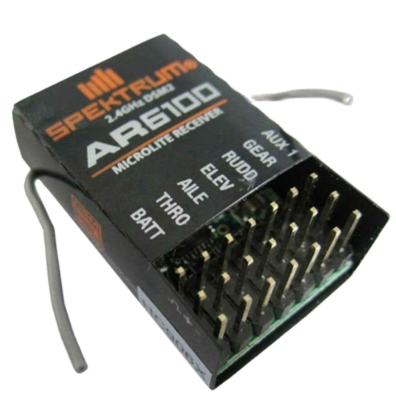 Drone Rc Transmitter And Receiver - AR6100 DSM2 6CH 2.4GHz Penerima untuk