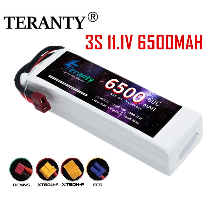 Drone Avion Rc - TERANTY 11.1V 6500MAH baterai Lipo untuk