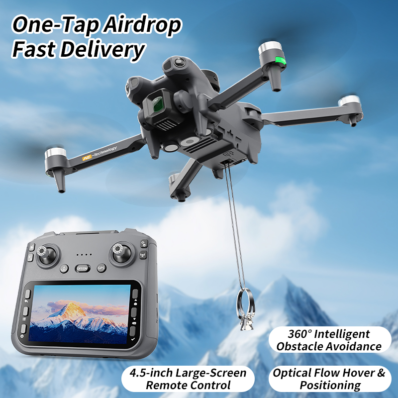 Drone GPS AE51 Dengan Penghind - Drone Avion Rc ulasan dan harga