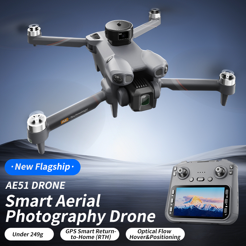 Drone GPS AE51 Dengan Penghind - Drone Avion Rc ulasan dan harga
