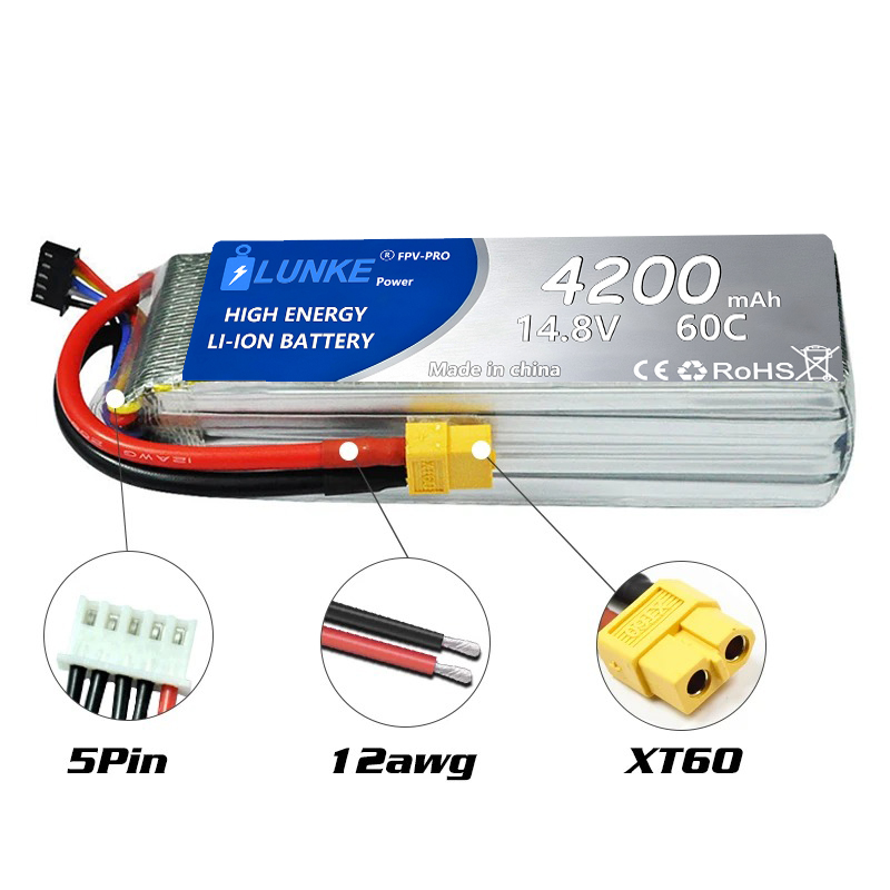 Baterai Lipo 2S 7.4V 5000mAh 5 - Drone Avion Rc ulasan dan harga