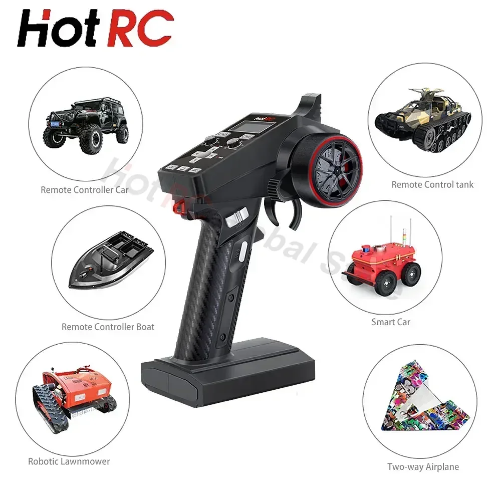HotRC CT-6A 2.4G 6CH 6 Saluran - Drone Rc Transmitter And Receiver ulasan dan harga