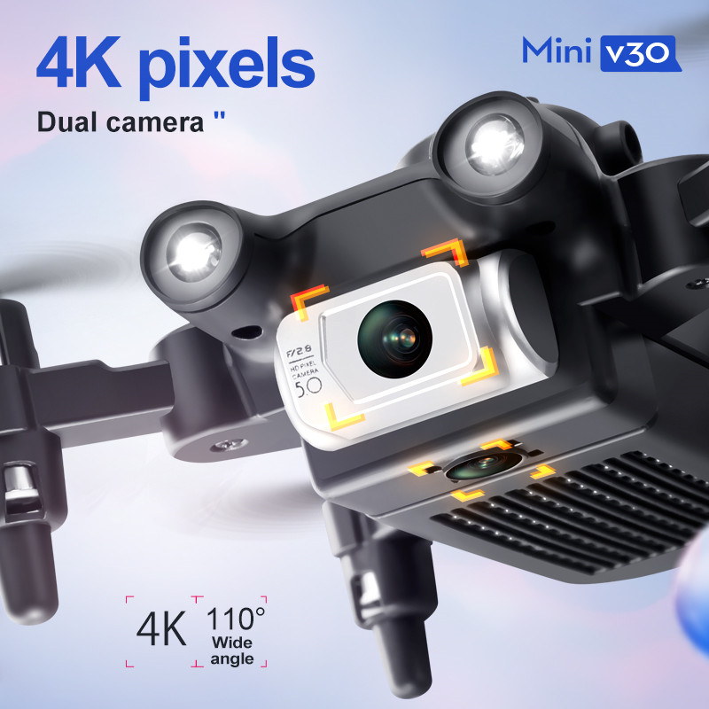 Drone FPV Mini V30 WiFi, Quadc - Drone Vera Rc ulasan dan harga