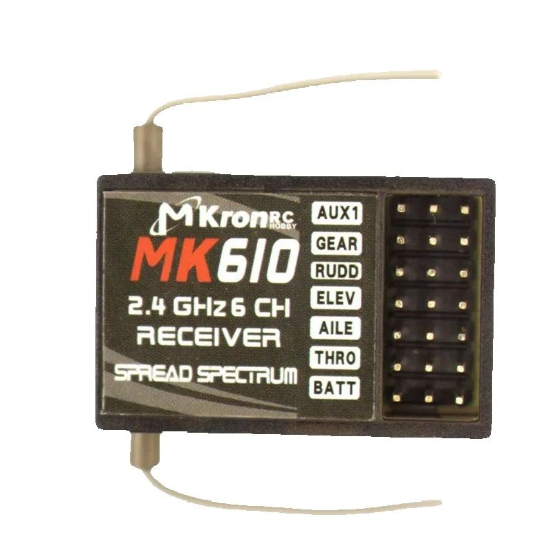 DSM2 MK610 AR6100 2.4G 6CH RC  - Drone Rc Transmitter And Receiver ulasan dan harga