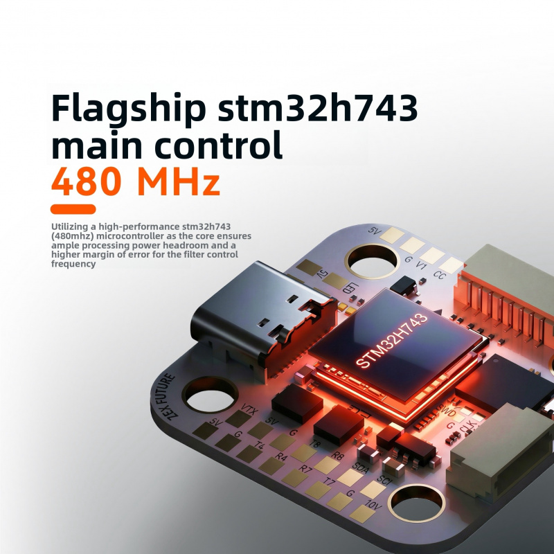 ZEX ATHENA H743 Mini Flight Co - Betaflight Flight Controller ulasan dan harga