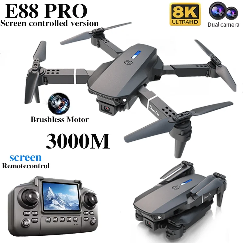 Drone E88 PRO Profesional deng - Drone Vera Rc ulasan dan harga