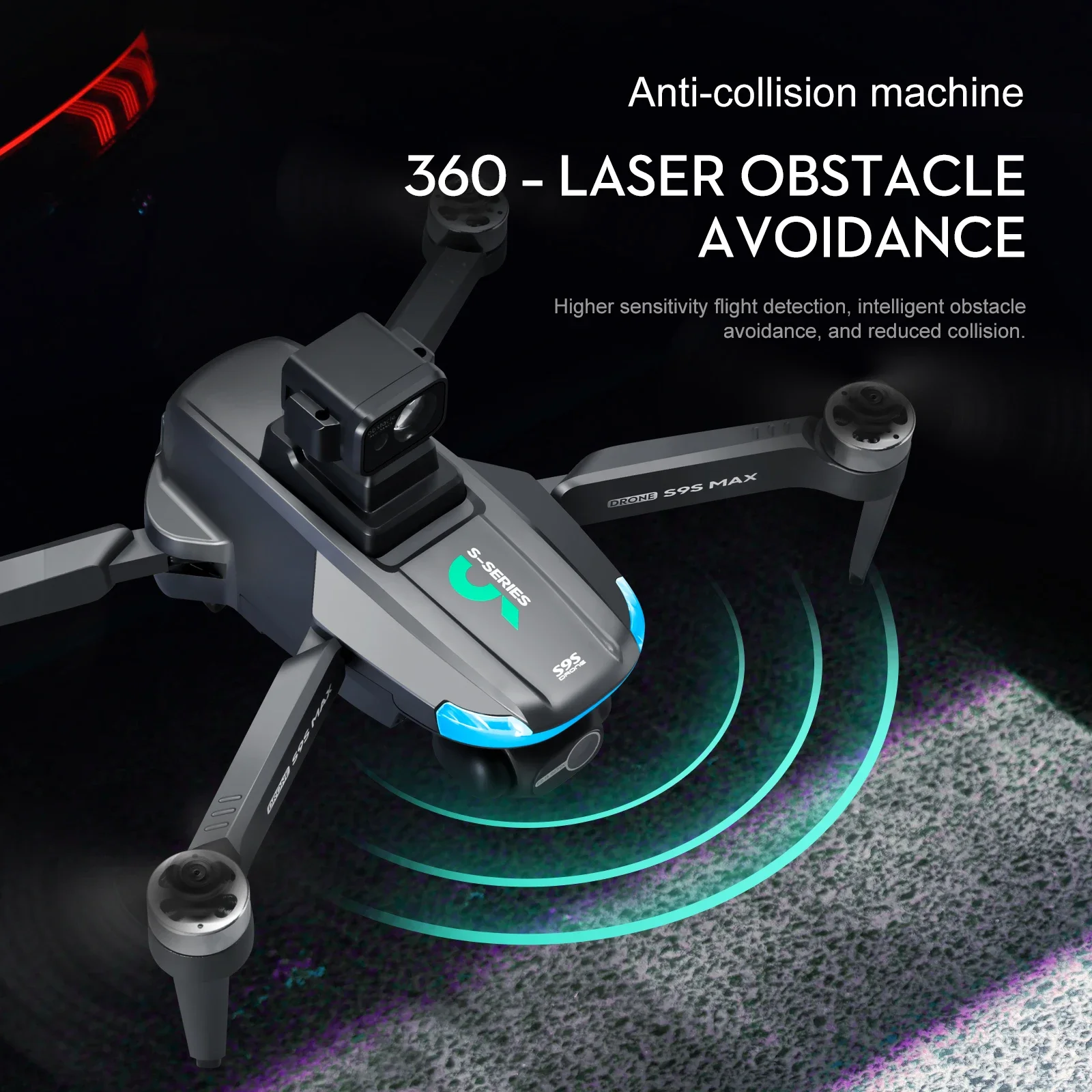 Drone MINI S9S MAX Baru 4K 2 S - Drone Rc Plegable ulasan dan harga