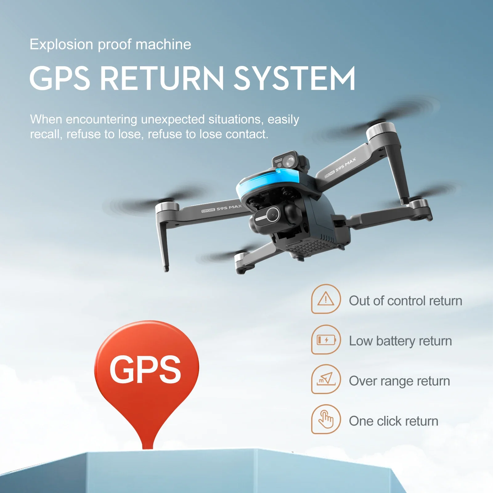 Drone MINI S9S MAX Baru 4K 2 S - Drone Rc Plegable ulasan dan harga