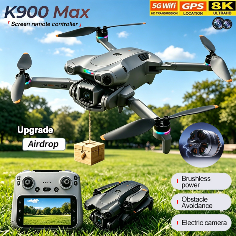 Drone K900 Max FVP 360 °   Dro - Drone Avion Rc ulasan dan harga