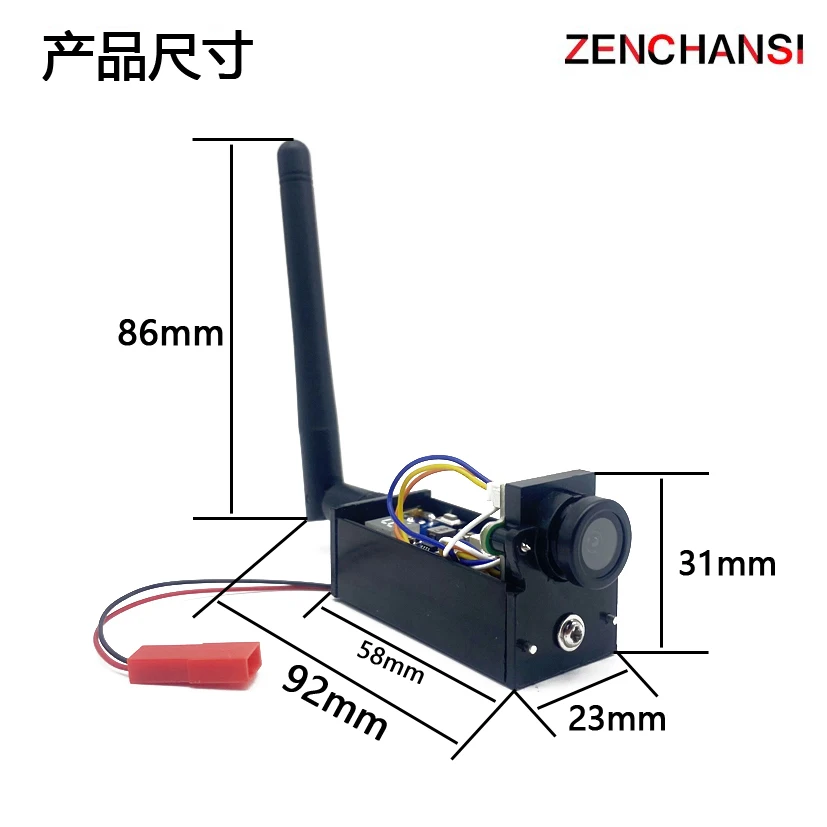 SLONWAKE FPV 5.8G 600mW VTX Tr - Drone Rc Camera ulasan dan harga