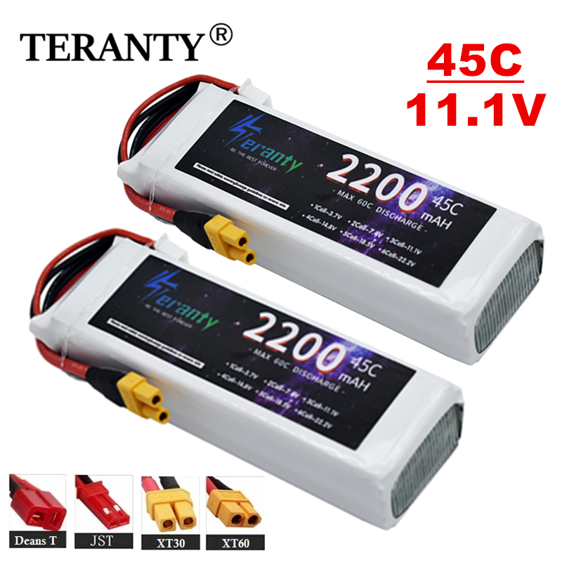 TERANTY 2200 MAH 3S baterai Li - Drone Avion Rc ulasan dan harga
