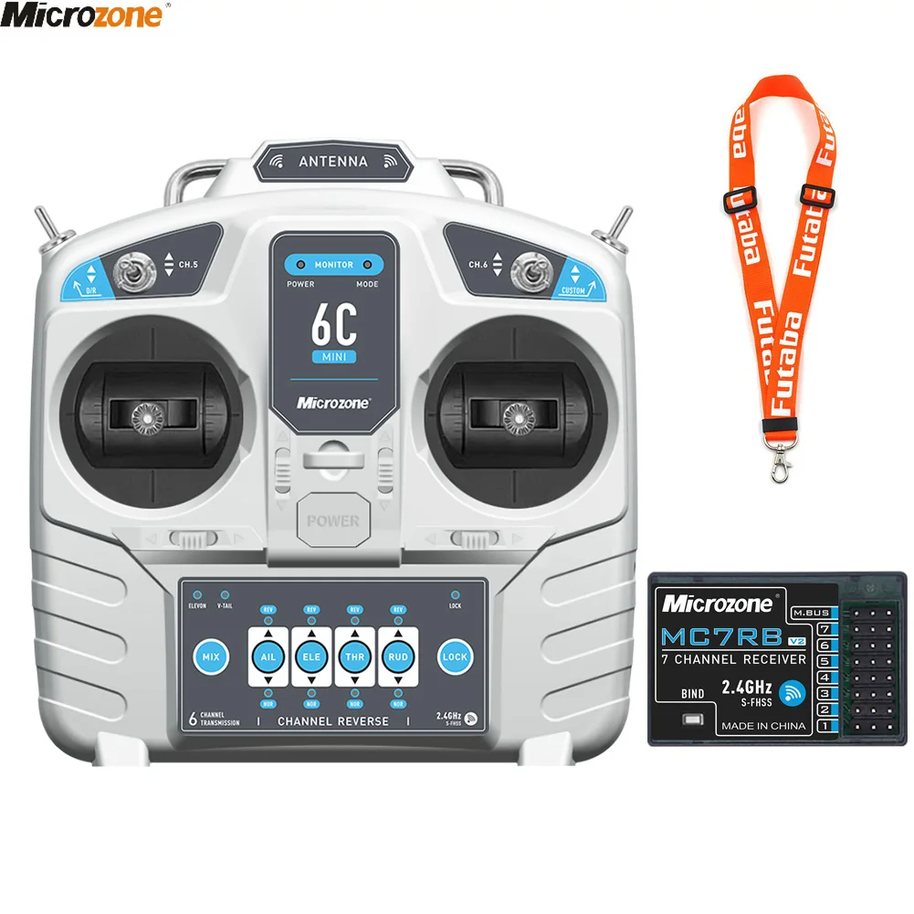 MicroZone MC6C Mini V2 2.4G 6C - Drone Rc Transmitter And Receiver ulasan dan harga