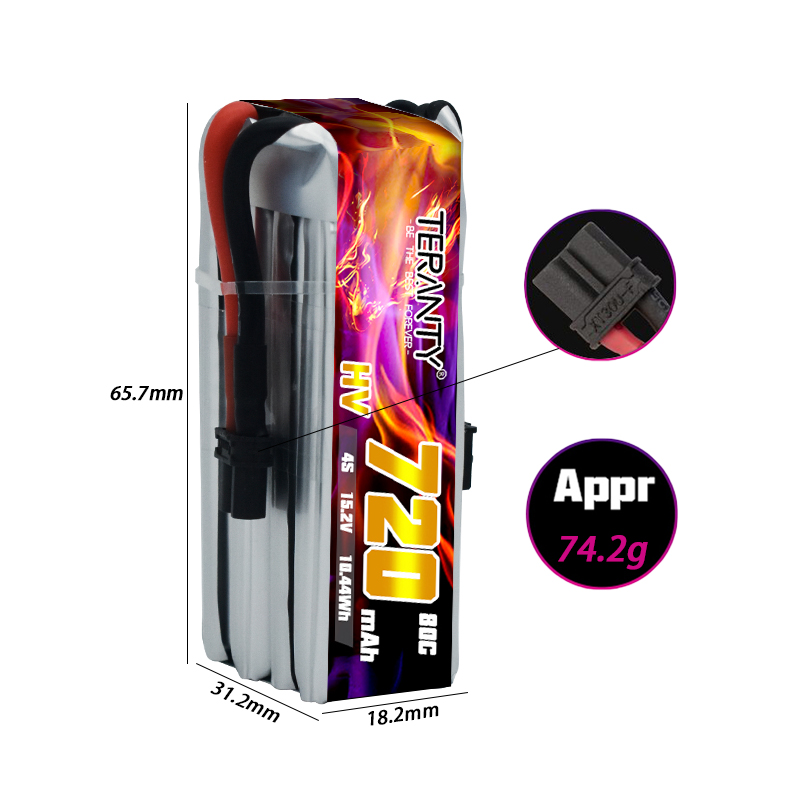 TERANTY 720mAh 4S 15.2V HV Bat - Drone Rc Kit ulasan dan harga