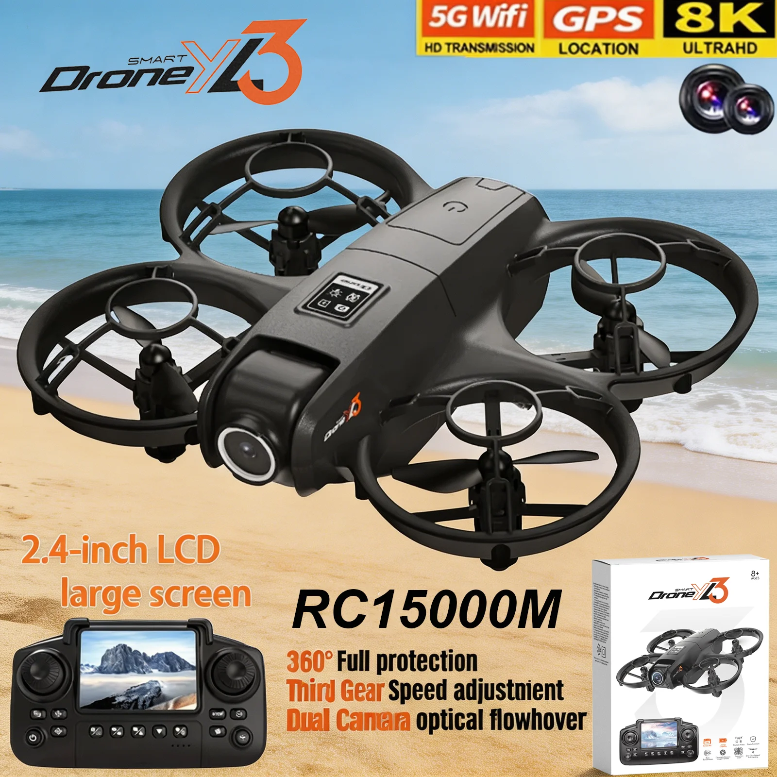 Drone RC YL3 Baru 8K 1080P Sud - Drone Dji Rc Pro ulasan dan harga
