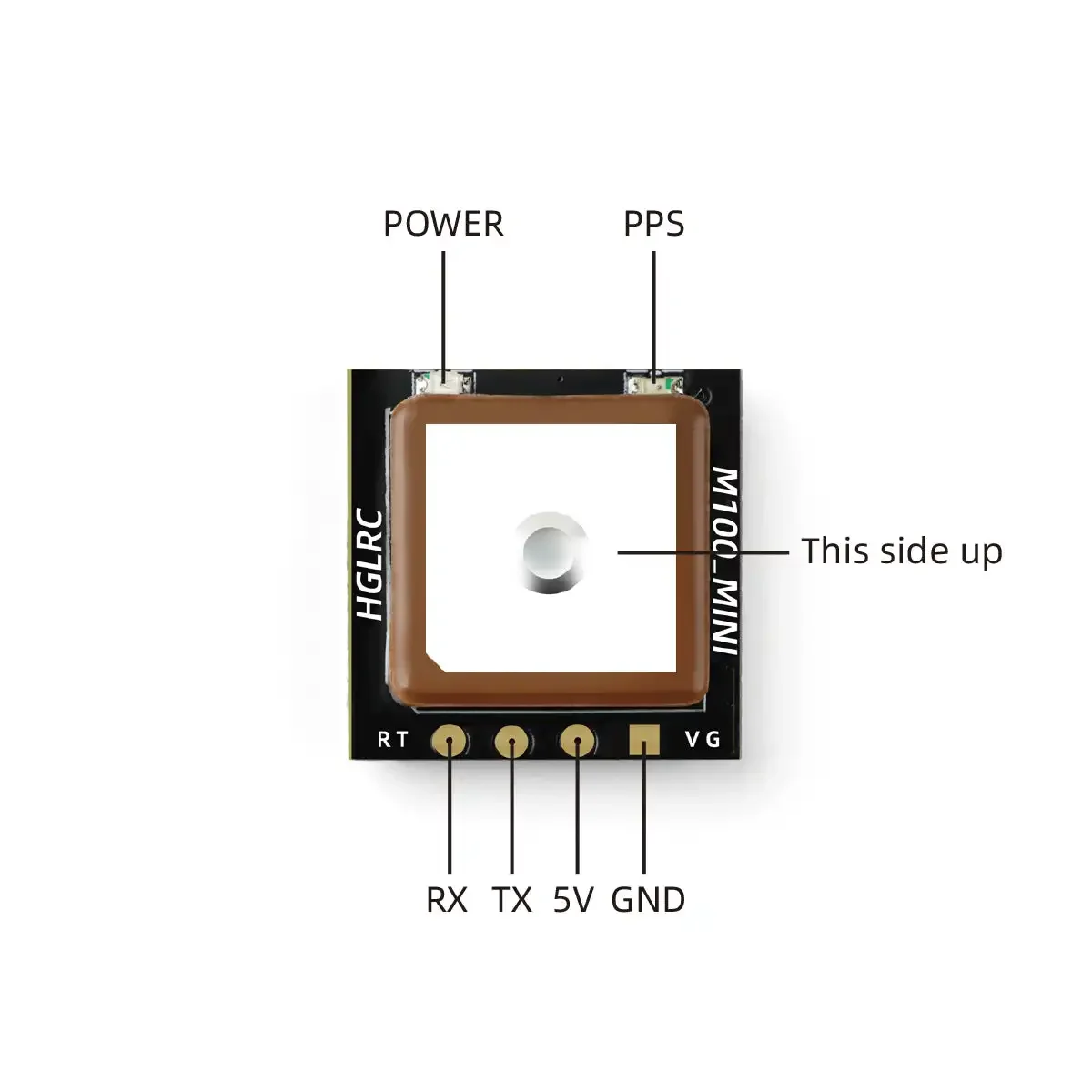 HGLRC M100 Modul GPS Mini Chip - Drone Rc Kit ulasan dan harga