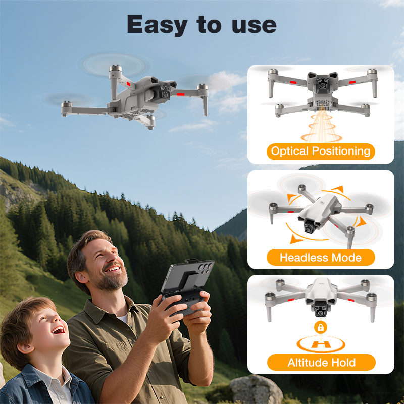 Drone Baru L017 Pro Brushless  - Drone Vera Rc ulasan dan harga