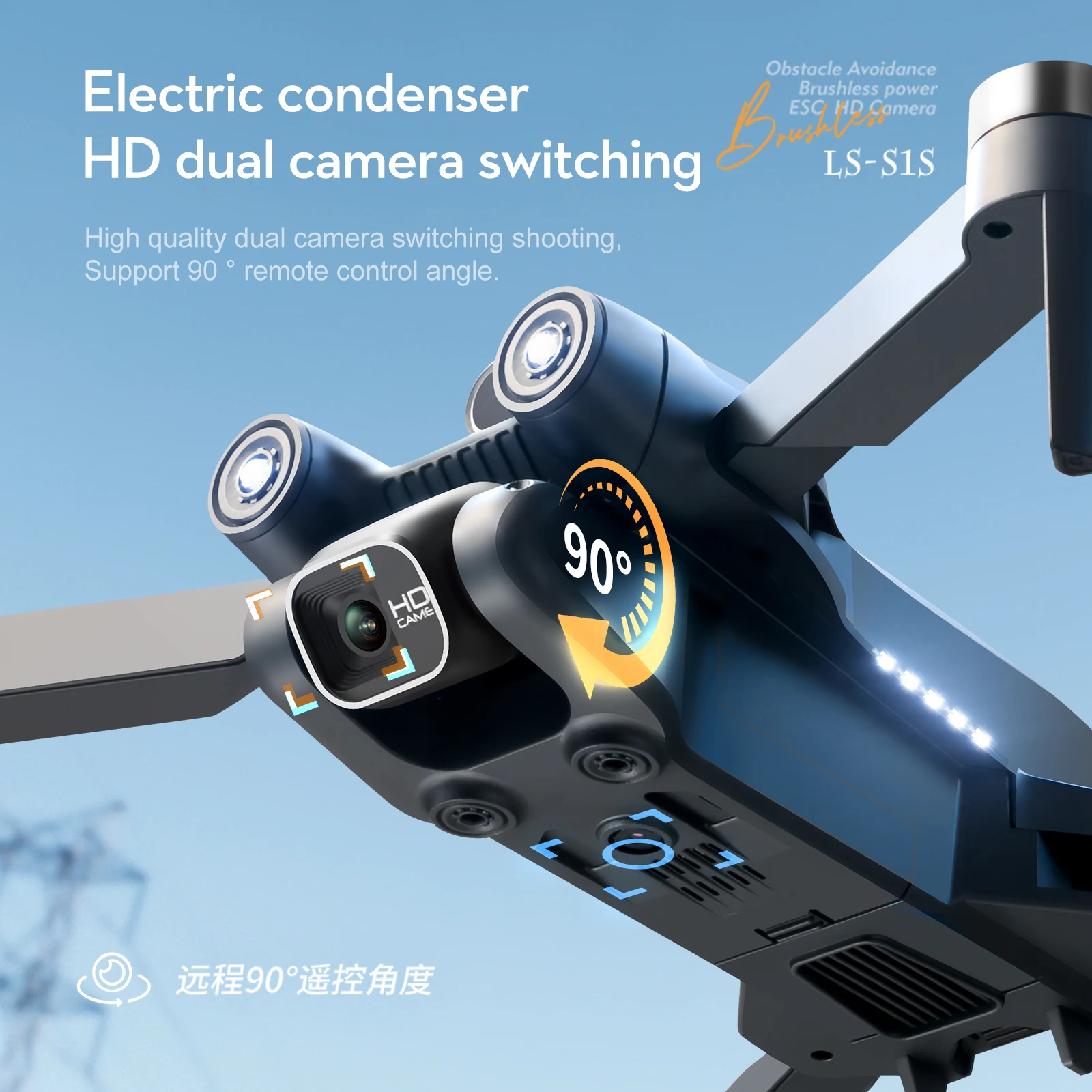 Drone Profesional S1S Kamera 4 - Drone S1S Rc Quadcopter ulasan dan harga