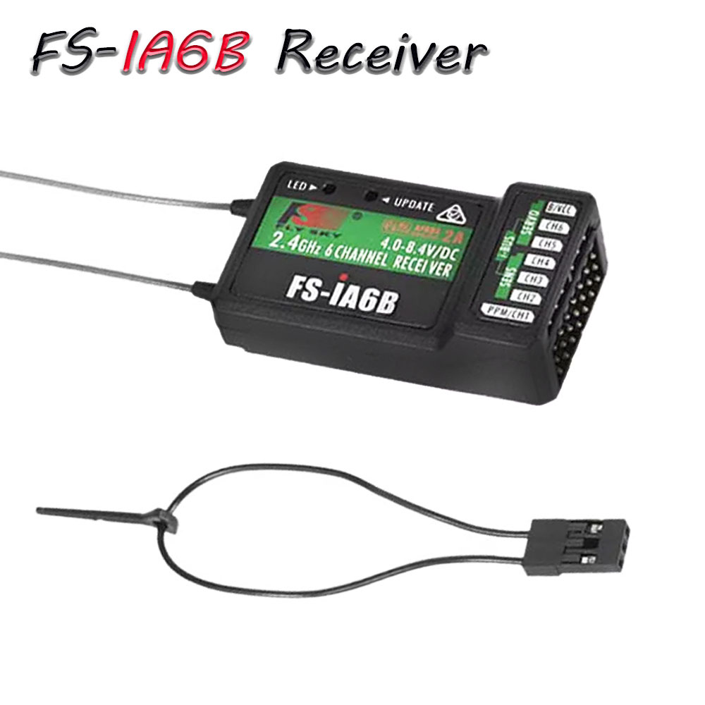 Sistem Radio FS-i6 6CH 2.4GHz  - Drone Rc Transmitter And Receiver ulasan dan harga